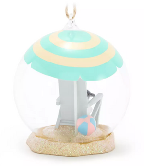 Disney Parks Frozen Olaf Glass Ball Christmas Ornament New With Tag