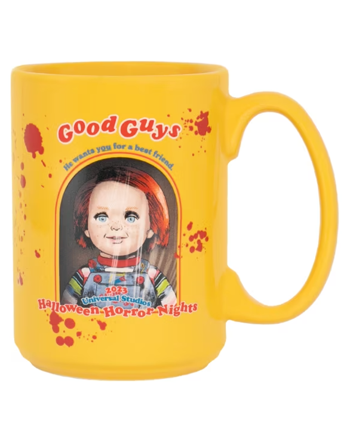 Universal Studios Halloween Horror Nights 2023 Chucky Good Guys Mug New