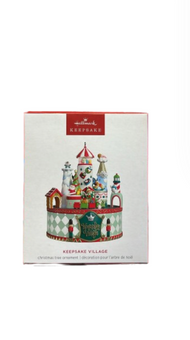 Hallmark 2025 Keepsake Village Musical W Light Christmas Ornament New with Box