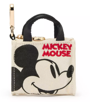 Disney Parks Mickey Mouse Mini Tote Coin Purse Bag Charm New With Tag