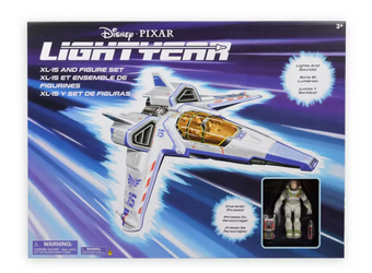 Disney Parks Pixar Lightyear XL-15 Vehicle and Figure Set New with Box