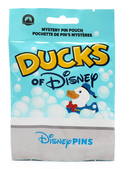 Disney Parks Ducks of Disney Mystery Randomly Selected Pin Pouch New Sealed