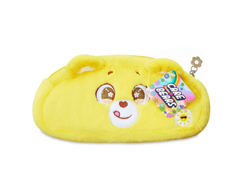 Care Bears Yellow Pencil Case Plush New with Tag