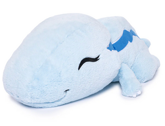 Universal Studios Jurassic World Sleeping Plush Toy of T-Rex Blue New With Tag