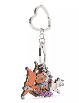 Disney Parks The Aristocats Marie and Pals Vinyl Keychain New with Tag