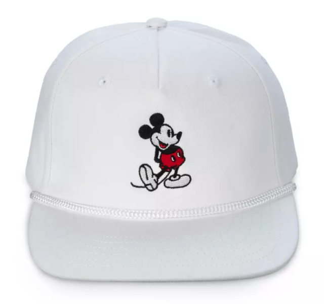 Disney Mickey Mouse White Baseball Cap Hat for Adults New With Tag