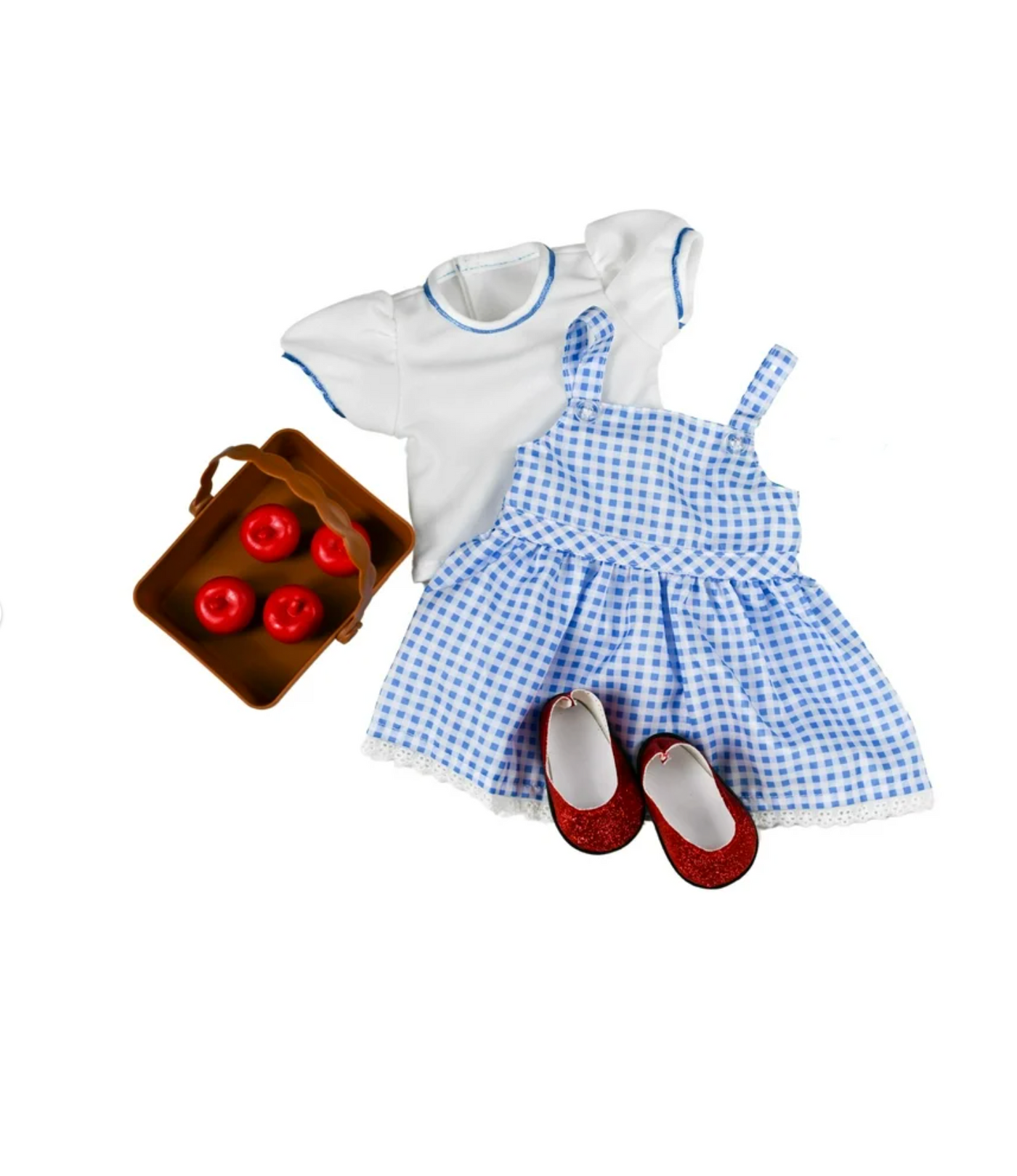 My Life As Wizard of Oz Dorothy 18inch Doll Dark Brunette Hair Dark Brown Eyes