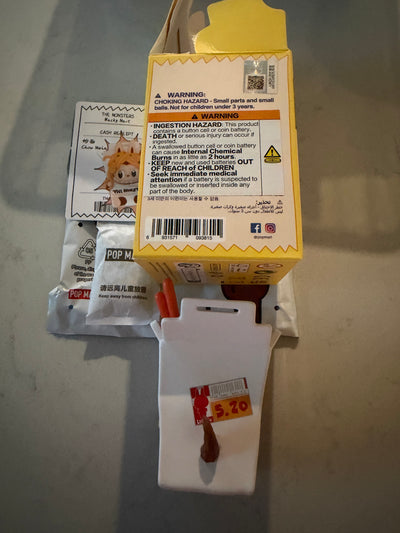 Pop Mart Labubu The Monsters Wacky Mart Chow Mein Vinyl Figure USA Seller New