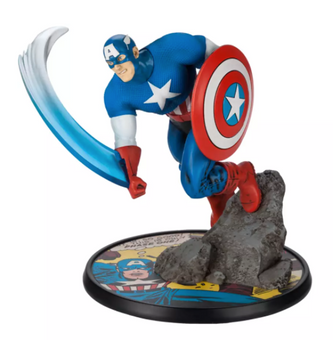 Disney Parks Captain America Figure – Marvel Comics New With Box