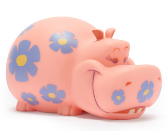 Disney It is a Small World Light Up Hippo Figure New
