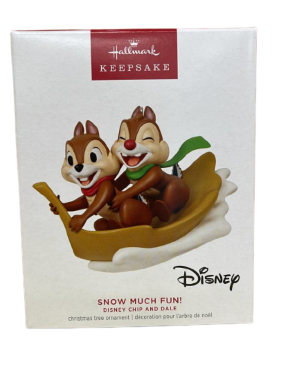 Hallmark 2023 Keepsake Chip and Dale Snow Much Fun! Christmas Ornament New Box