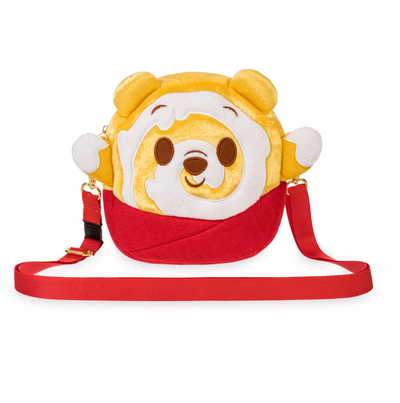 Disney Munchlings Baked Treats Winnie Honey Cake Plush Crossbody Bag New W Tag