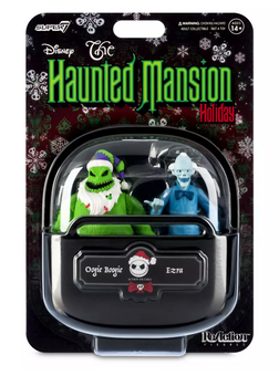 Disney Parks Oogie Boogie and Ezra Action Figure Set Haunted Mansion Holiday New