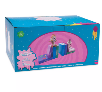 Disney Parks Chip 'n Dale Madly Mischievous Bookends by Lewis Whitman New