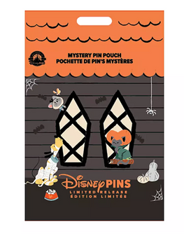 Disney Parks Cats and Dogs Halloween Series Pin Blind Pack Limited New Sealed