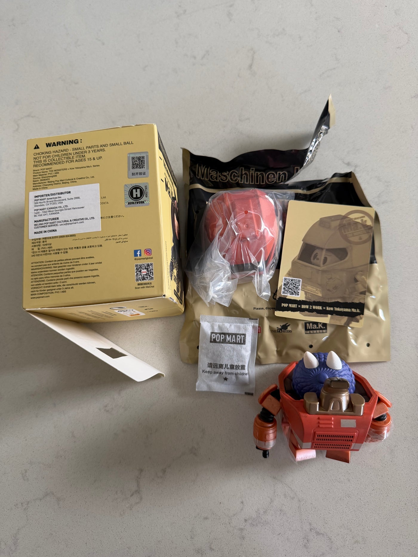 Pop Mart Labubu The Monsters x Kow Yokoyama Ma.k Dusk New with Box USA SELLER