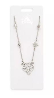 Disney Parks Epcot Figment Necklace Silver New With Tag