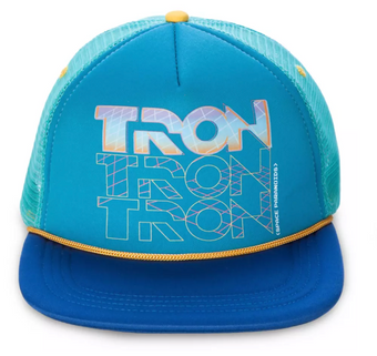 Disney Parks Tron Baseball Cap Hat for Adults New With Tag