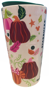 Disney Parks WDW Starbucks Fall Park Days Lattes 12oz Tumbler New with Tag