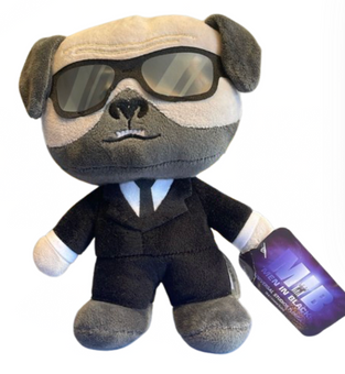 Universal Studios Alien Attack Men in Black Frank the Pug Plush Toy New With Tag