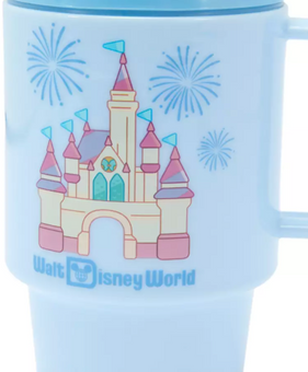 Disney Parks Bluey 18oz Tumbler with Built-In Straw Walt Disney World New W Tag