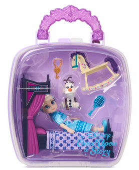 Disney Parks Frozen Elsa Once Upon a Story Mini Doll Playset New With Tag