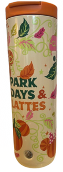Disney Parks WDW Starbucks Fall Park Days Lattes 16oz Tumbler New with Tag
