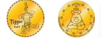 Disney Magic Kingdom Emporium Winnie The Pooh Tigger Collectible Medallion New