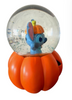 Disney Stitch Pumpkin Snow Globe New Lilo & Stitch Jack O Lantern Halloween