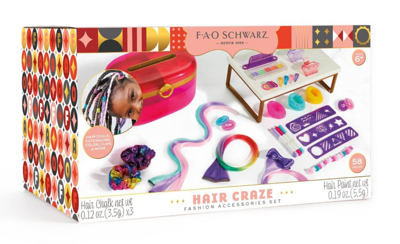 FAO Schwarz Ultimate Hair Craze Set New With Box