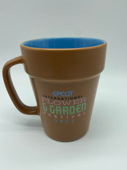 Disney Flower and Garden 2022 Mickey Minnie Coming Up Roses Passholder Mug New