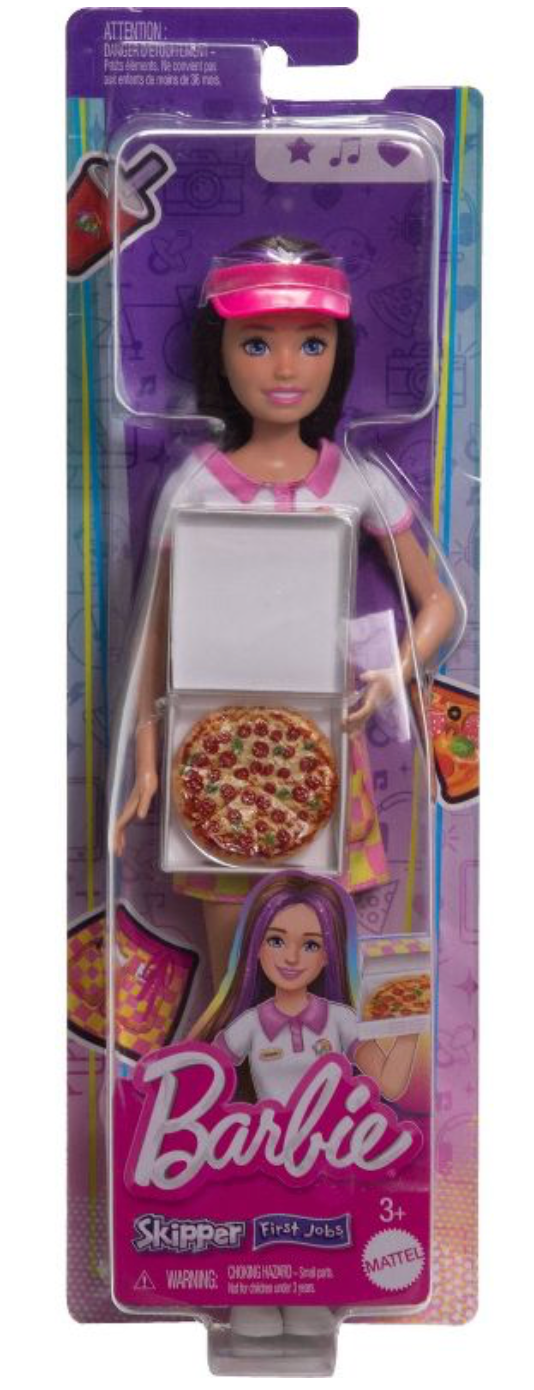 Barbie Skipper First Jobs Pizza Toy New With Box – I Love Characters
