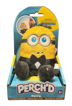 Universal Studios Perch'd Henry Shoulder Plush "Minions & Monsters" New With Tag