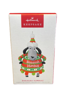 Hallmark 2023 Keepsake Baaaaah Humbug! Christmas Ornament New with Box