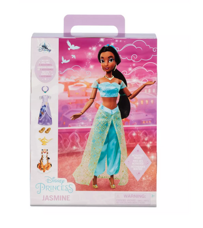 Disney Story Doll with Accessories and Activity Aladdin Jasmine New with Box