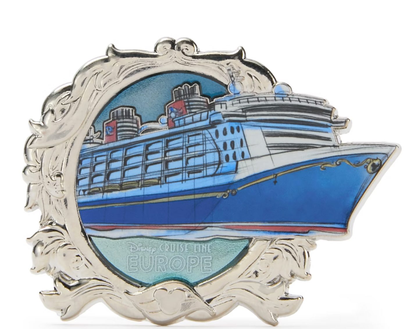 Disney Cruise Line Europe Limited Release Pin New with Card