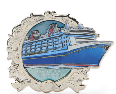 Disney Cruise Line Europe Limited Release Pin New with Card