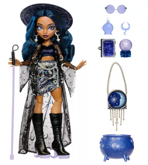 Moonspell Magic Monster High Claire de Luna Fashion Doll Clairvoyant Witch New