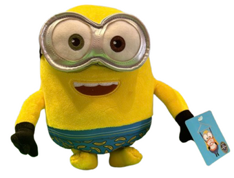 Universal Studios Minions Despicable Me Dress-a-Minion Bob Plush Toy New W Tag