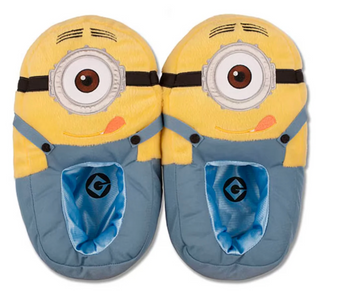 Universal Studios Despicable Me Minion Slippers Medium New with tag