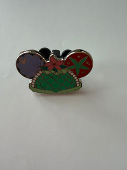 Disney Parks 2024 Mickey Hidden Ear Hats Little Mermaid Ariel Pin New