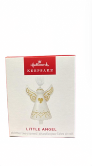 Hallmark 2025 Keepsake Mini Little Angel Porcelain Christmas Ornament New w Box