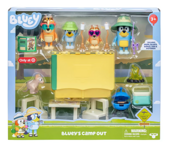 Bluey Camp Out Playset Toy New With Tag