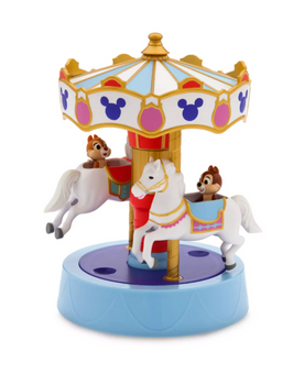 Disney Parks Chip Dale and Carrousel Castle Accessory Playset New with Box