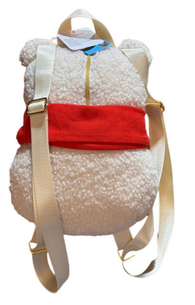Universal Studios Minions Christmas Holiday Plush Bear Backpack New With Tag