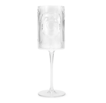 Disney Parks Home Collection Mickey Icon Stem Glass Set of 2 New with Box