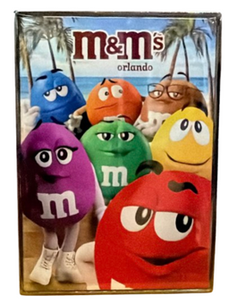 M&M's World Orlando Characters Poses Selfie Magnet New With Tag