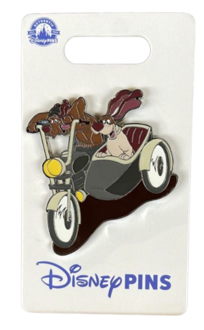 Disney Parks Aristocats Napoleon and Lafayette Motorbike Pin New With Card
