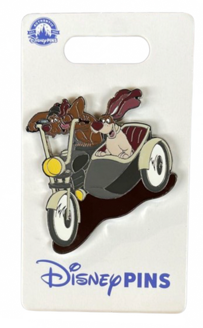 Disney Parks Aristocats Napoleon and Lafayette Motorbike Pin New With Card