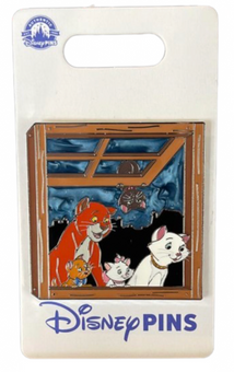 Disney Parks Aristocats Marie Window Pin New With Card